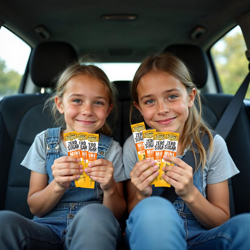 Teriyaki minis by Tillamook Country Smoker, a travel-ready snack.