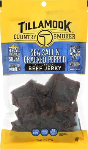Tillamook sea salt cracked pepper jerky ingredients focuses on simple, natural flavor from quality beef