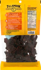 Tillamook Teriyaki Beef Jerky 10 oz bag ready for travel and work