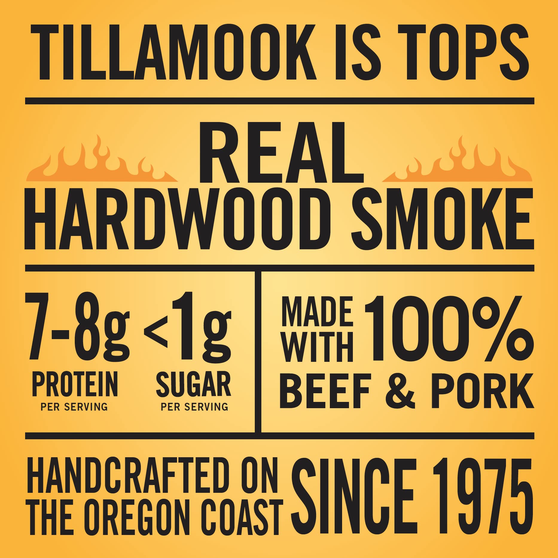 Tillamook Teriyaki smoked sausages served with cheese platter for gatherings.