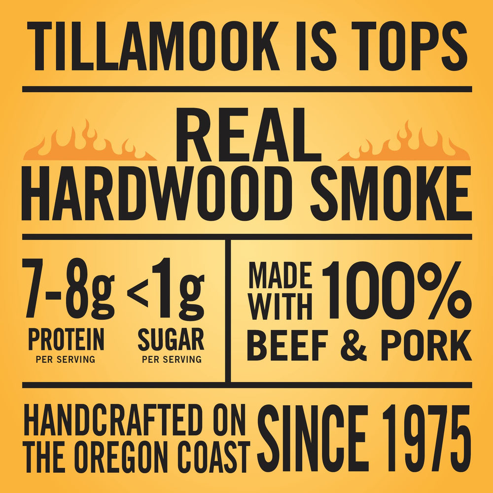 Tillamook Teriyaki smoked sausages served with cheese platter for gatherings.