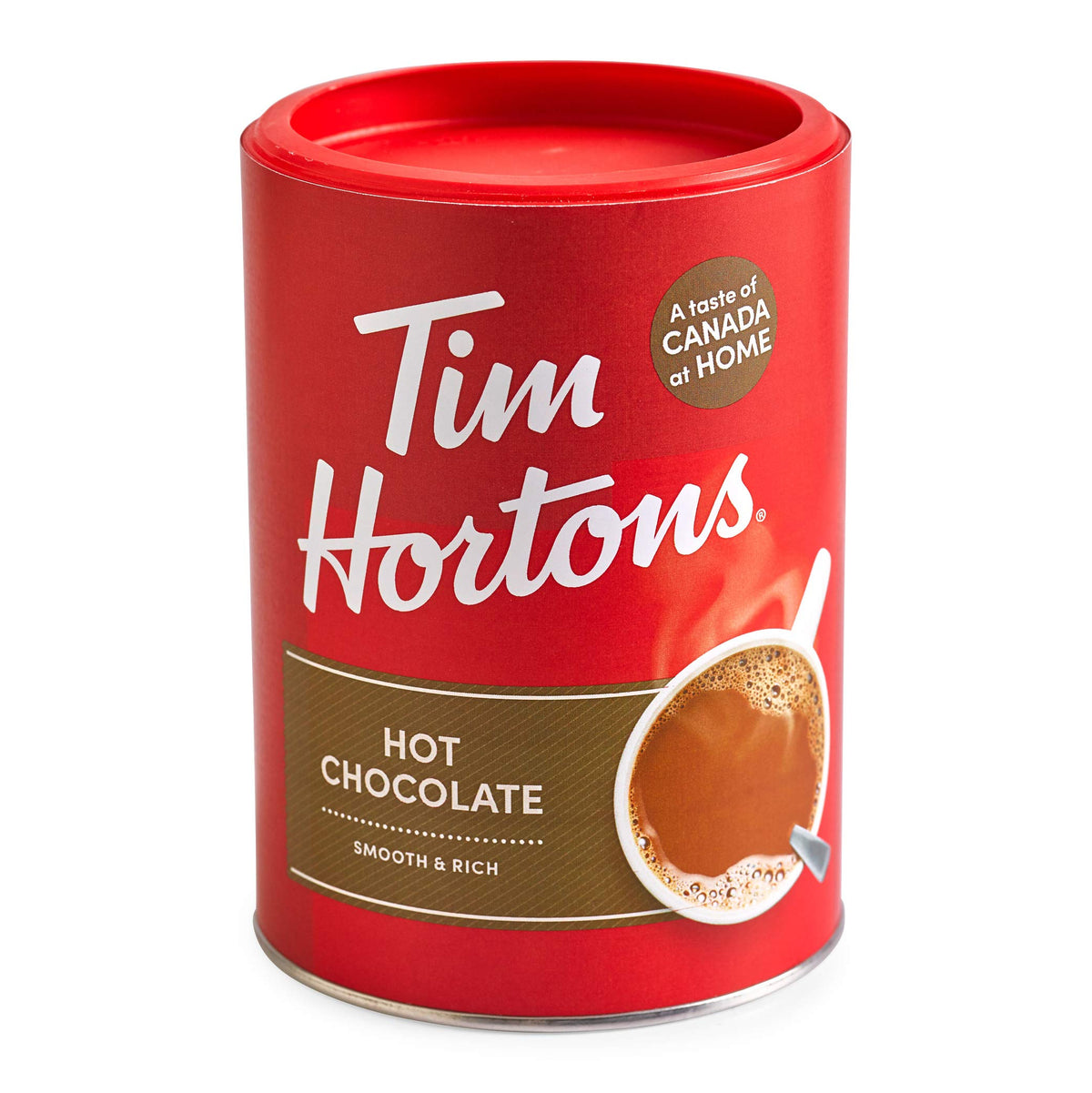 Tim Hortons Hot Chocolate steaming cup for a cozy moment