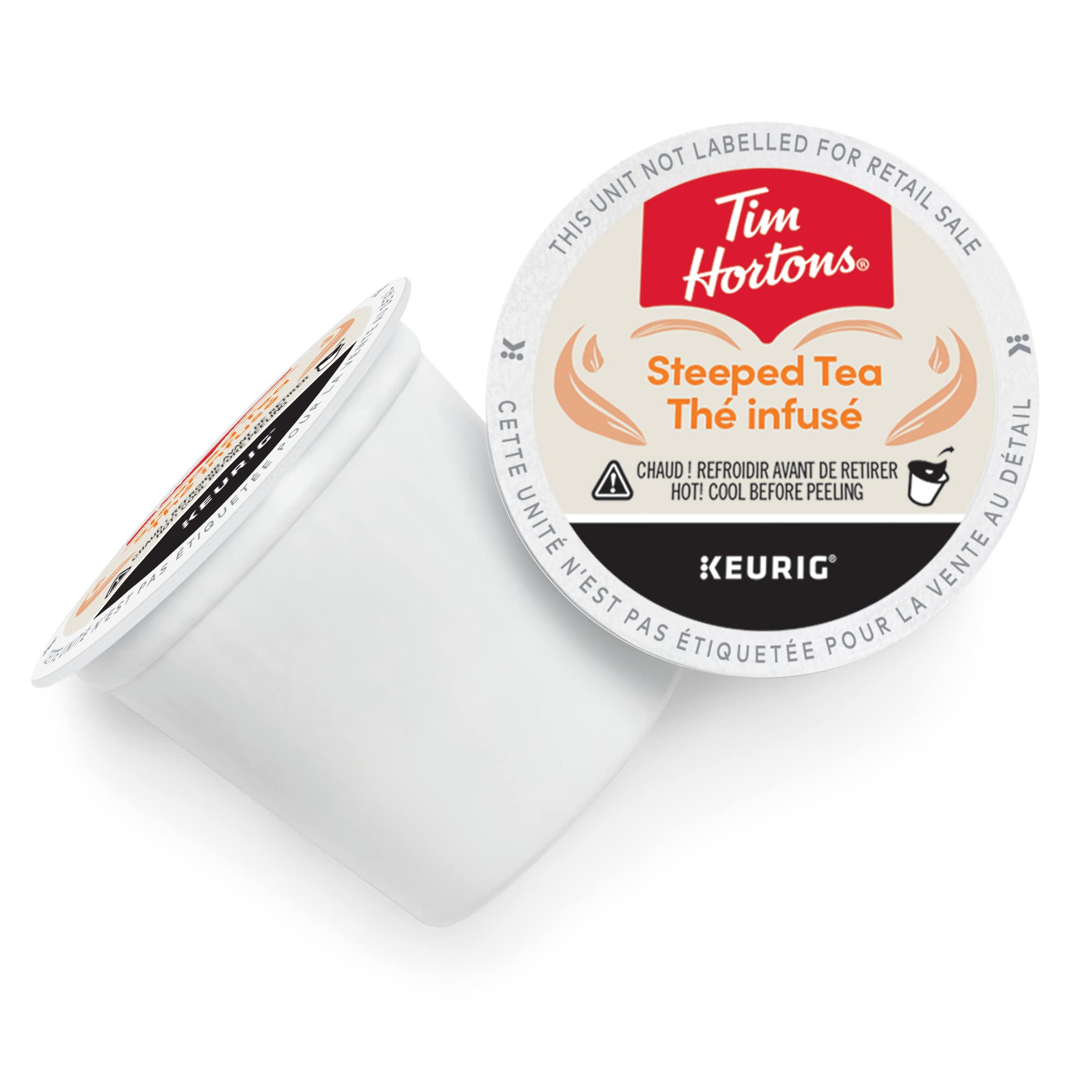 K-Cup pods showing Keurig compatibility for fast, mess-free tea moments.