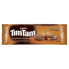 Tim Tam Chewy Caramel on a serving board for sharing