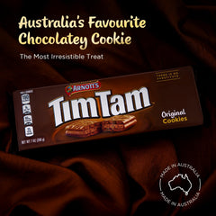 Tim Tam outside chocolatey coating provides a satisfying finish.