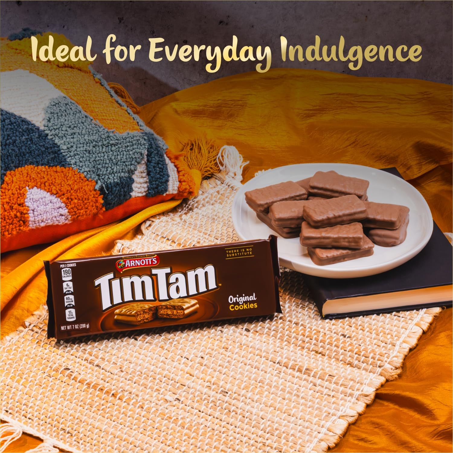 Made in Australia, Tim Tam cookies carry heritage and reliable quality.