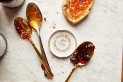 Tiptree Crystal Orange Marmalade spread on toast showing smooth texture