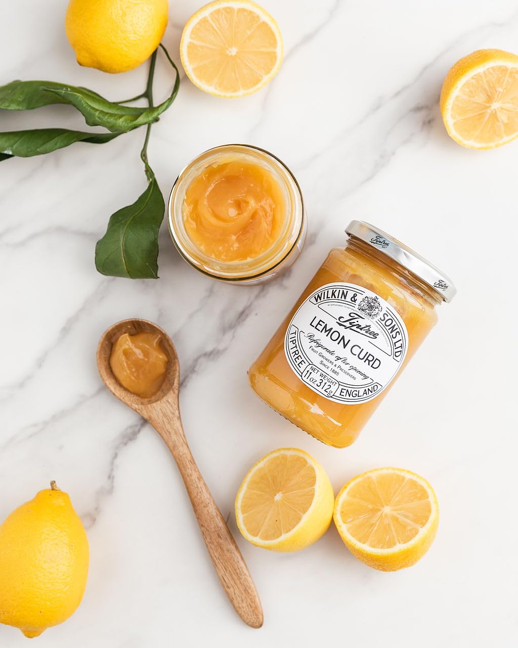 Tiptree Lemon Curd spread on toast for a bright breakfast.
