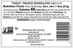 Tiptree Tawny Marmalade spread on toast, glossy and rich in color.