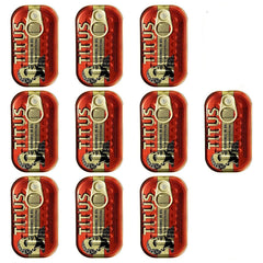 Titus Sardines in Vegetable Oil Pack: protein-rich and convenient.