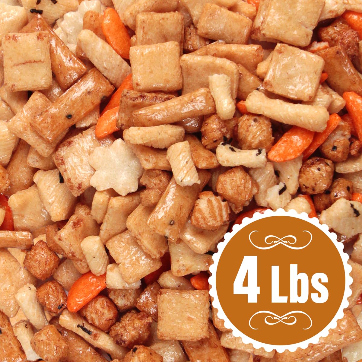 Tivozy Rice Cracker Mix at parties brings crunchy, savory bites for sharing.