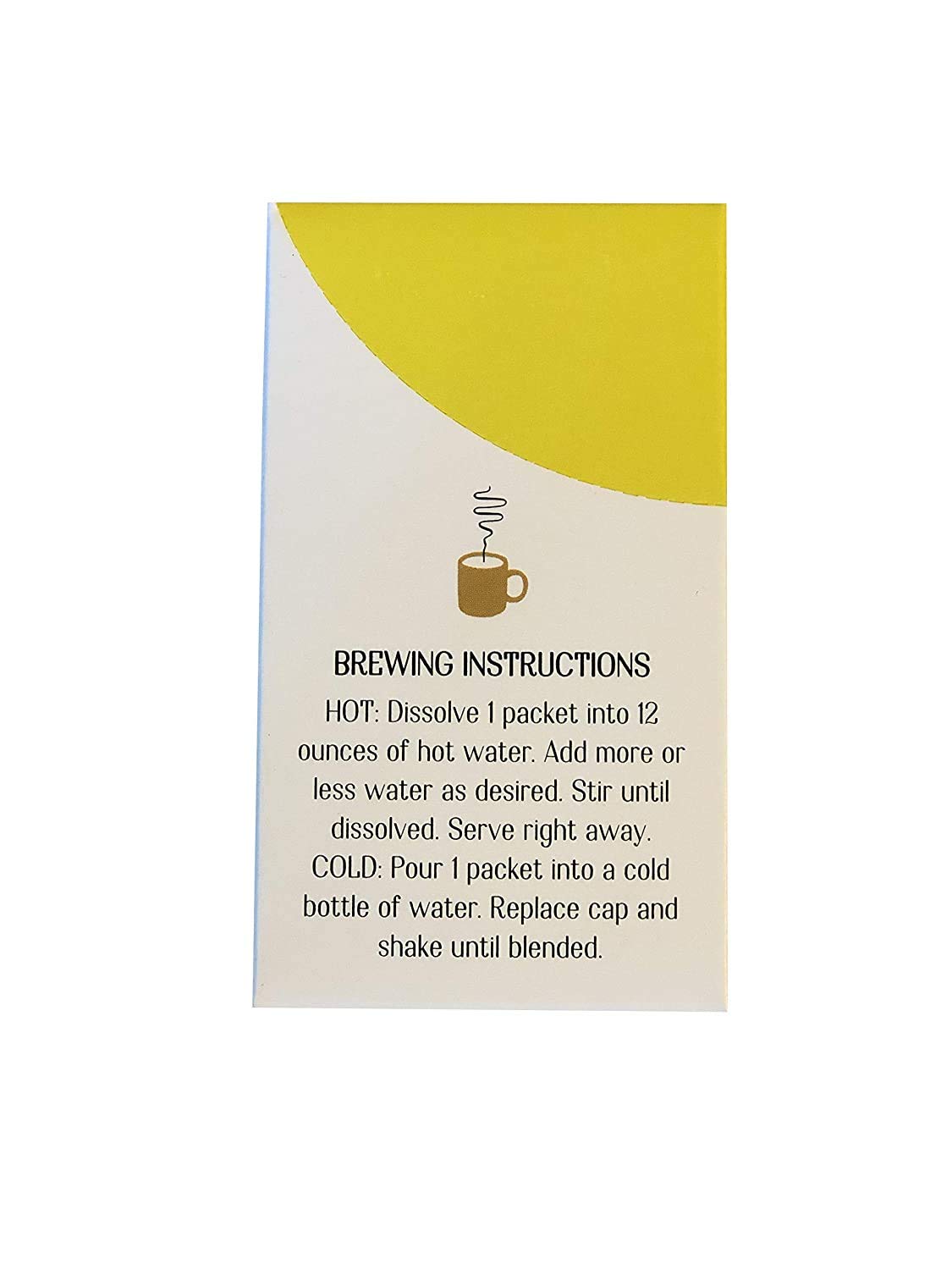 Ingredients label on TJ's natural ginger drink mix emphasizing 100% natural