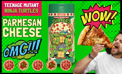 TMNT seasoning on vegetables and pasta for flavorful meals