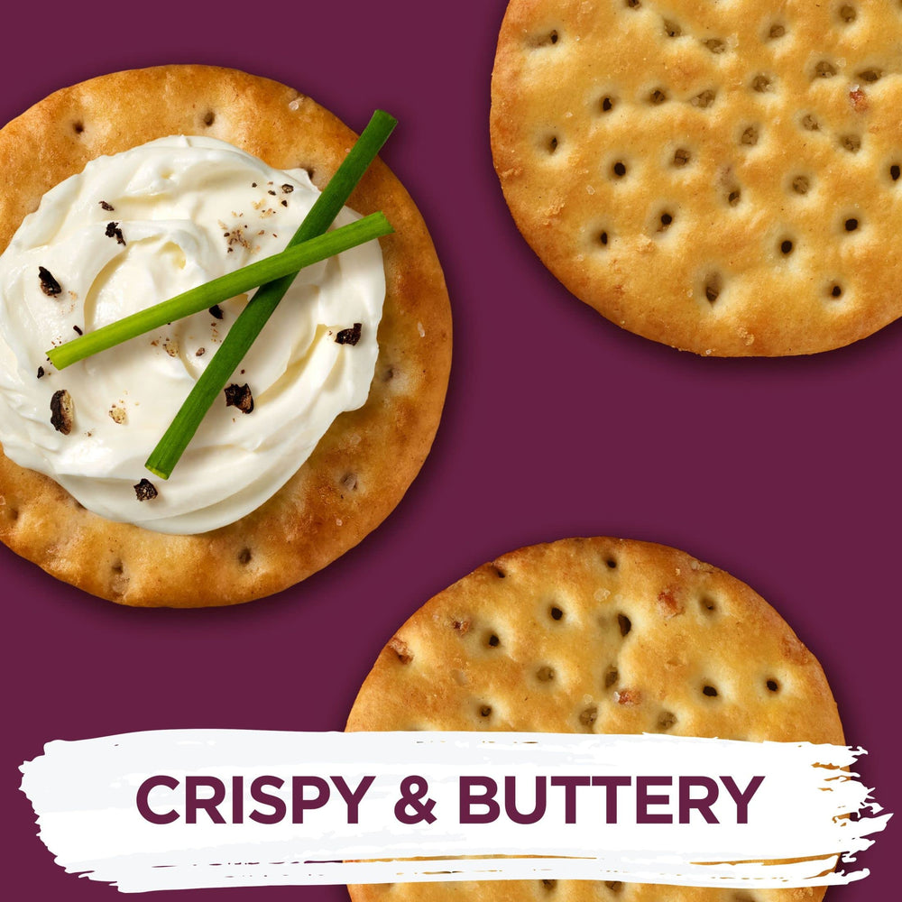 Toasteds Savory Onion Crackers packaging fresh, designed to maintain crispness from box to table