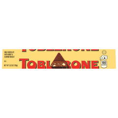 Toblerone bars arranged in a gift basket for sharing at events.