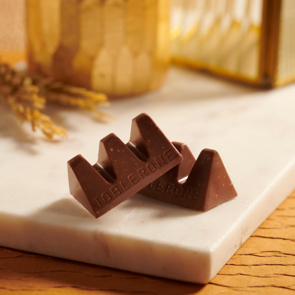 Swiss Toblerone heritage represented in a compact chocolate assortment