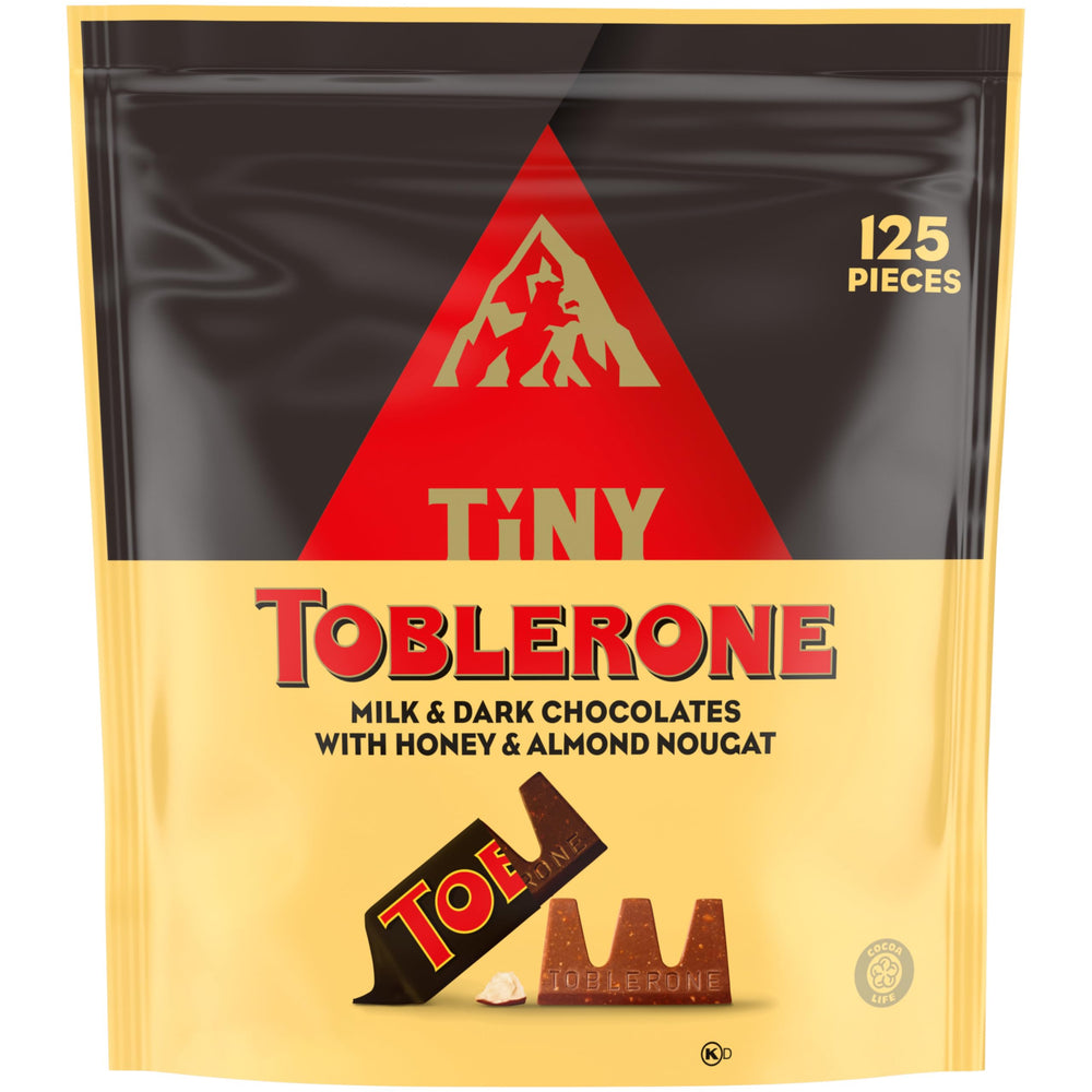 Toblerone Tiny Assorted Bars pack with iconic triangles, ideal for gifting