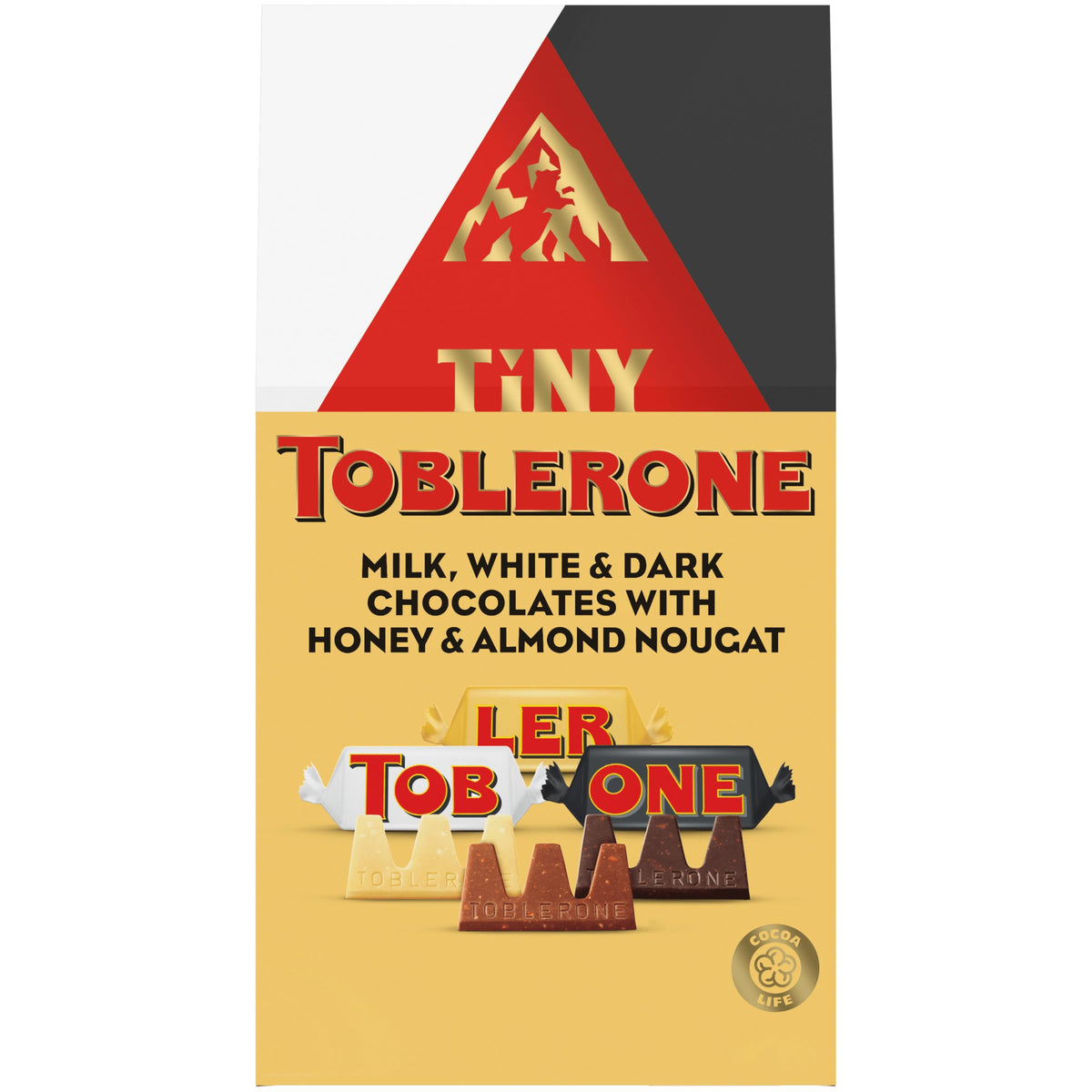 TOBLERONE Tiny Bars in gift bag, ideal for sharing or gifting