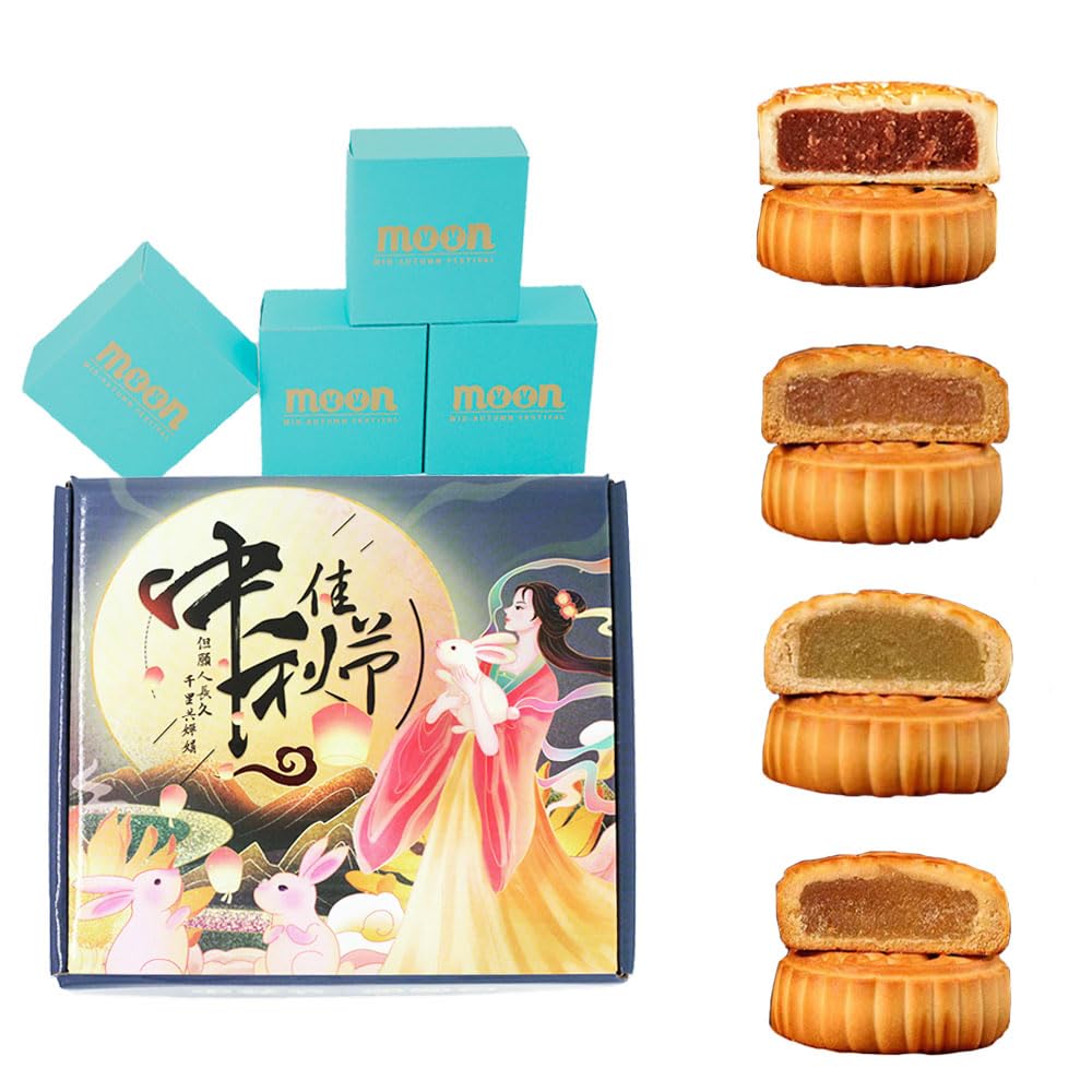 Toega mooncake with traditional crust, ideal for festive celebrations.