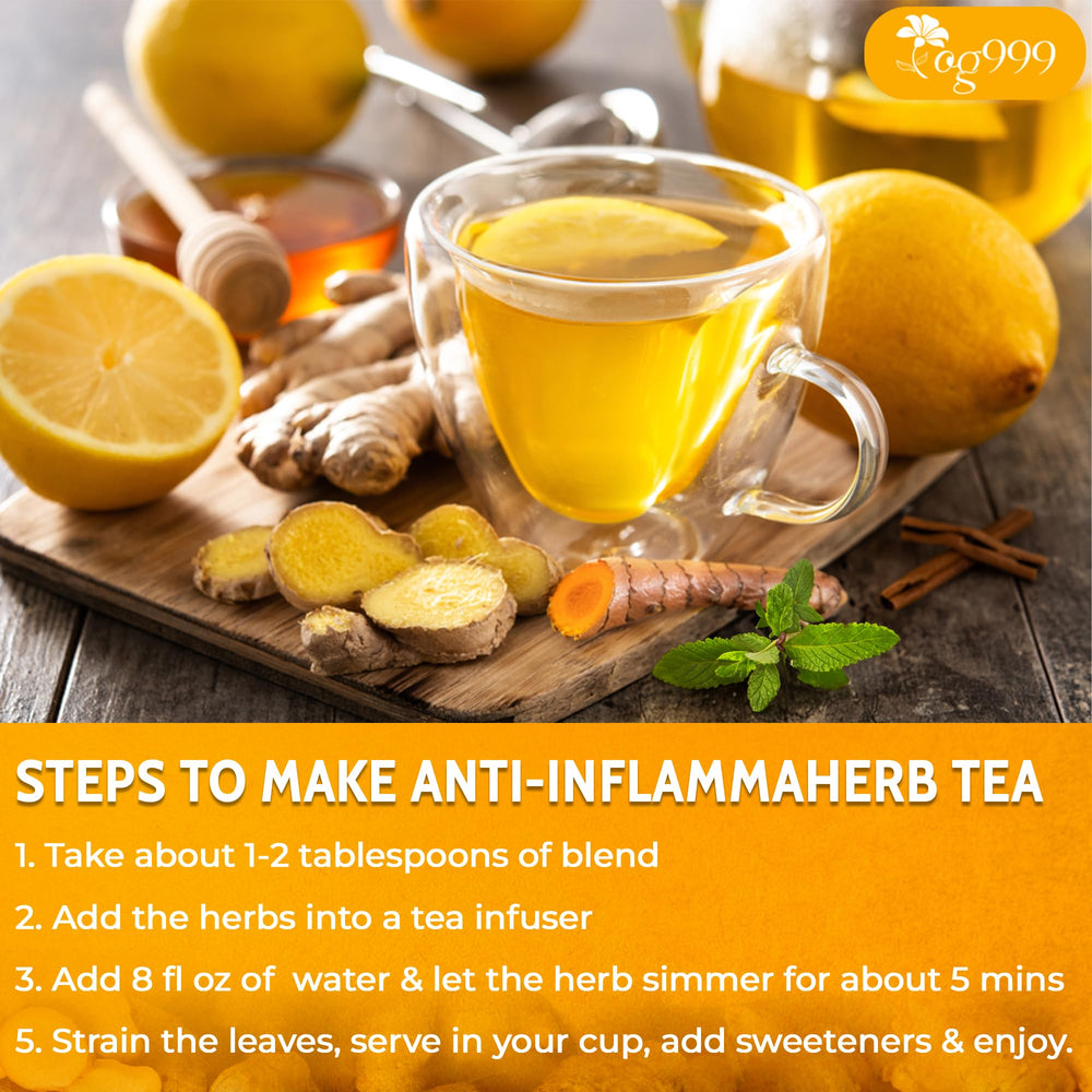TOG999 Anti-Inflammaheb kitchen aroma of a comforting herbal tea