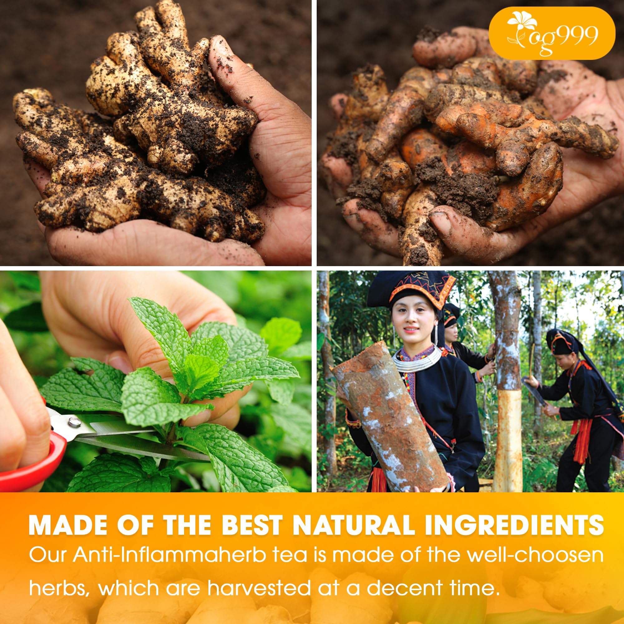 TOG999 Anti-Inflammaheb hand-made processing of premium ingredients