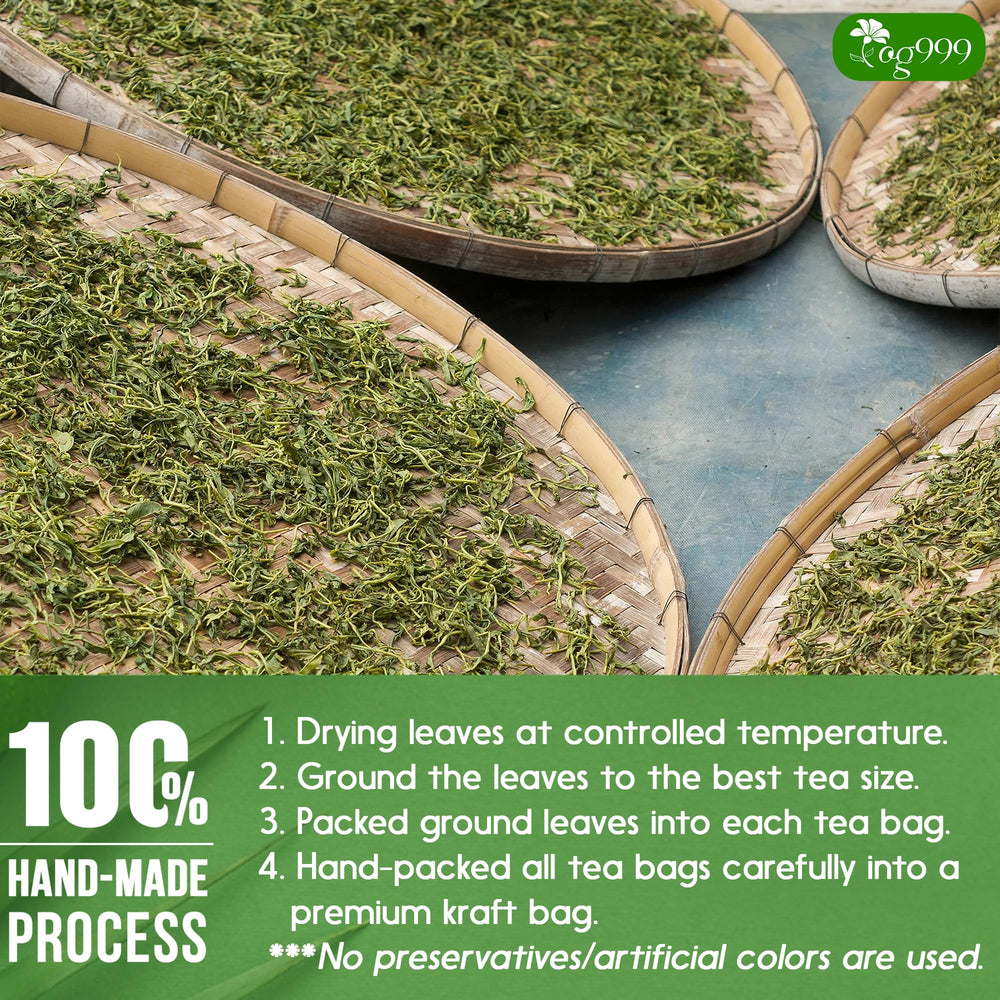 Fresh-picked thyme leaves contributing vibrant herbal aroma in TOG999 tea.