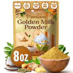 TOG999 Golden Milk Powder packaging highlights premium blend for versatile use