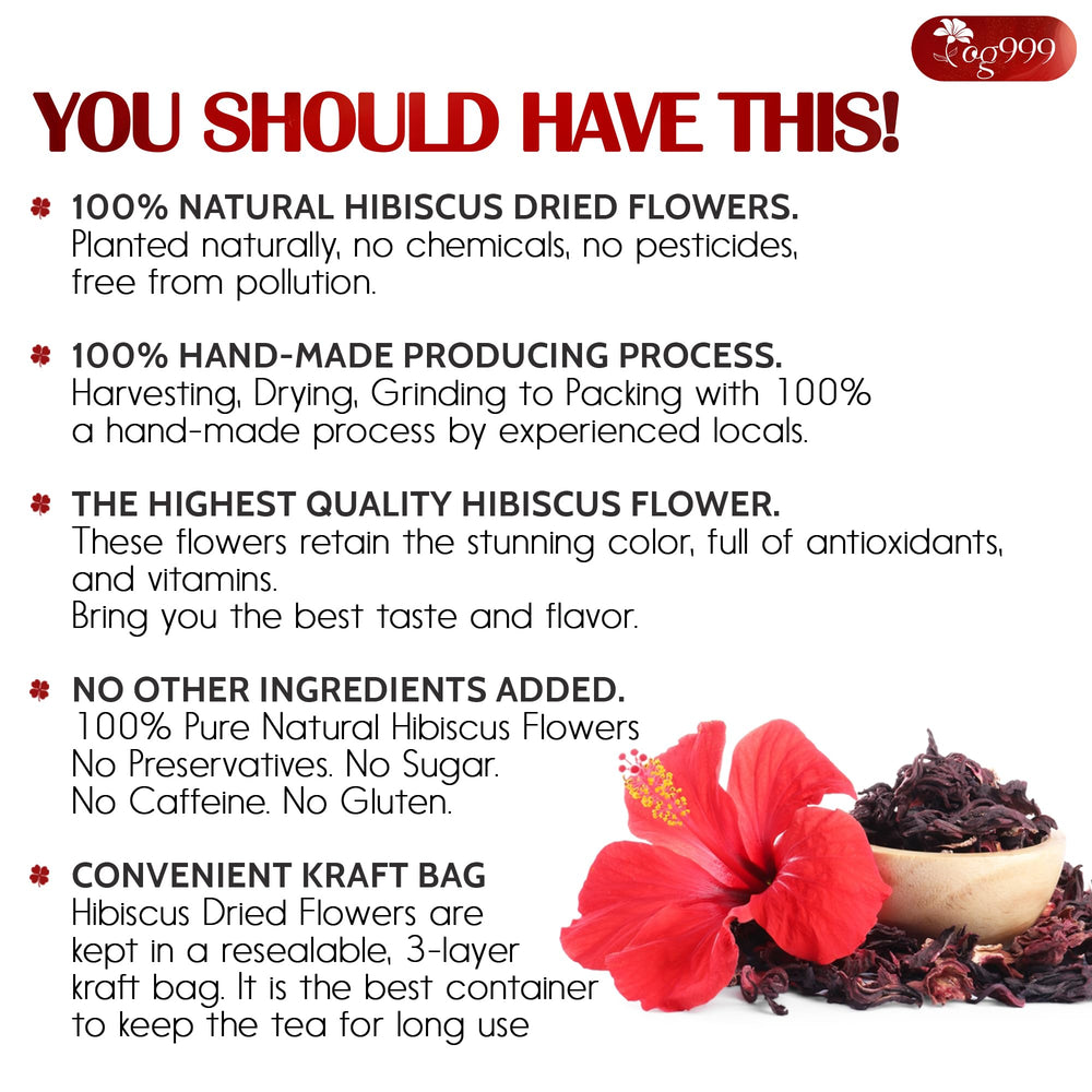 TOG999 hibiscus brew-pour reveals deep red hue