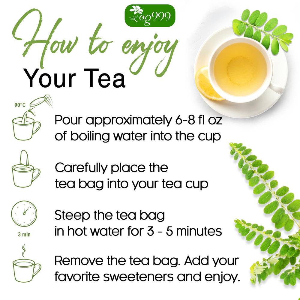 TOG999 morning routine tea bags