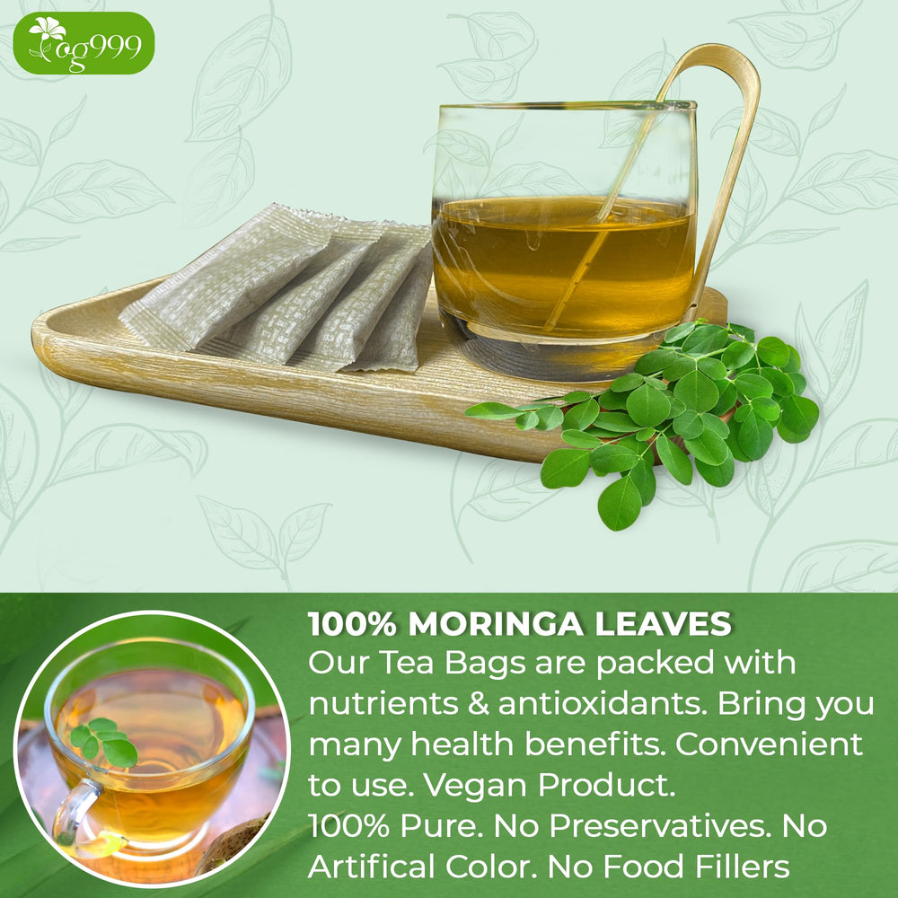 TOG999 sun-dried moringa leaves captured during harvest for premium flavor