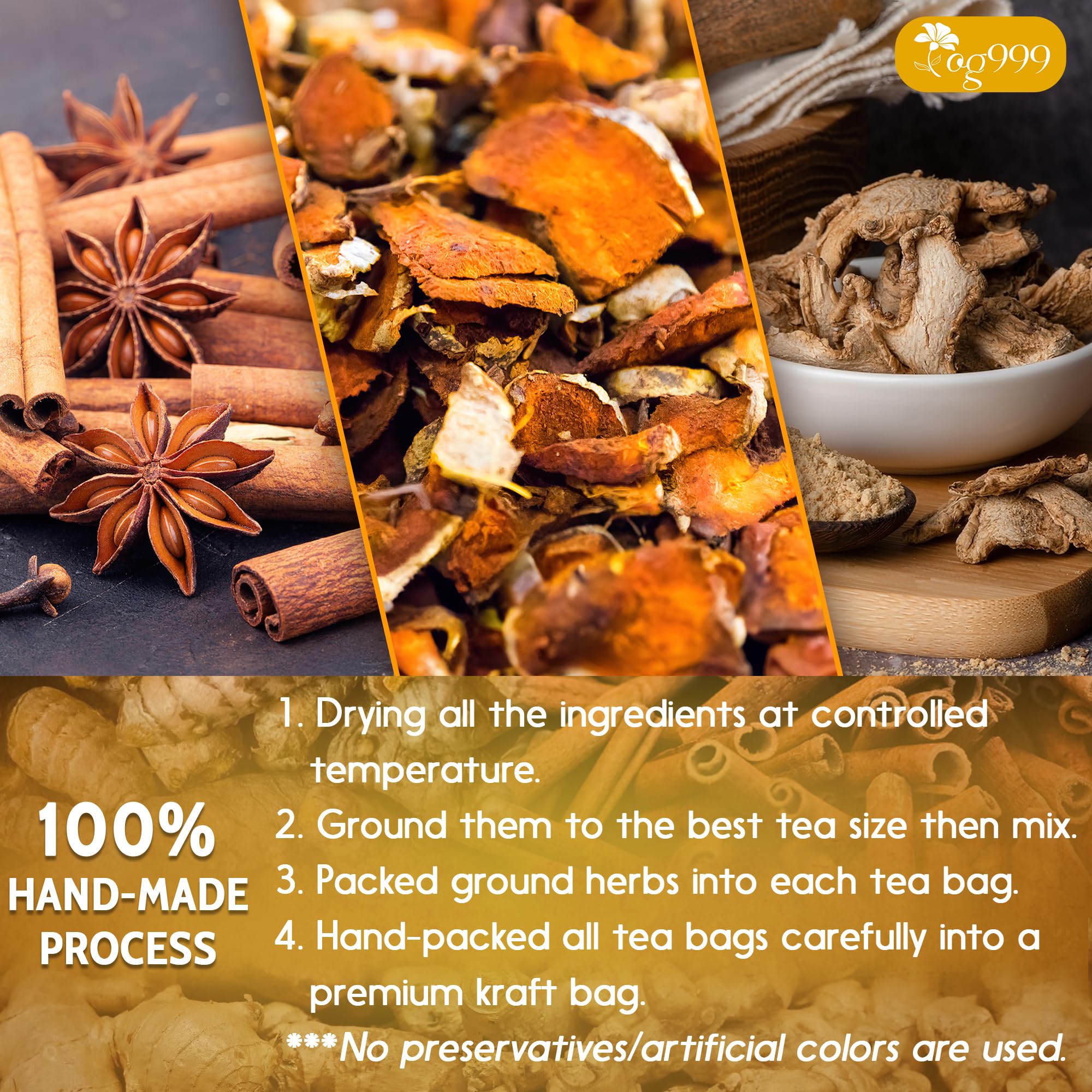 TOG999 vegan and gluten-free label supports dietary preferences.