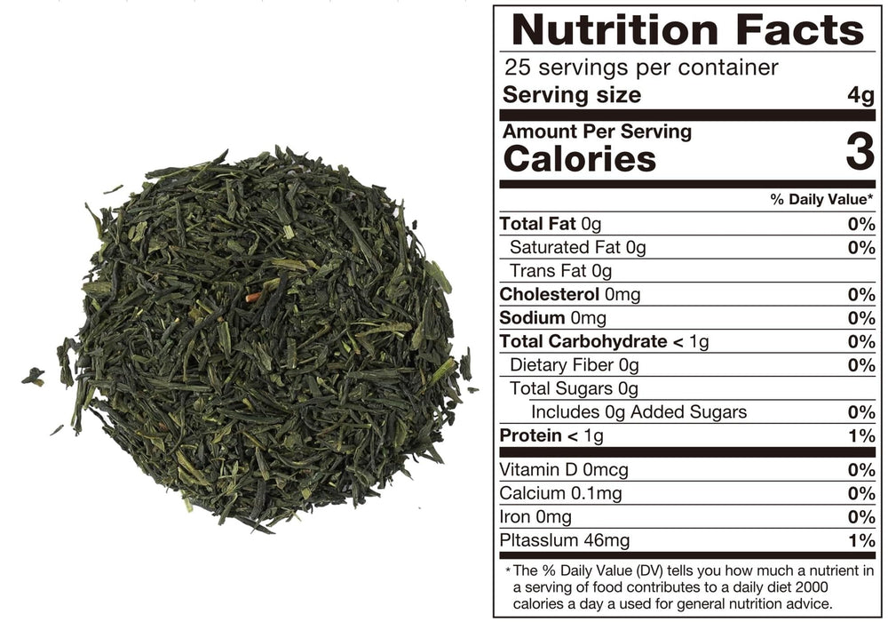 TOMOSAN first-flush Yabukita and Saemidori leaves for balanced flavor.