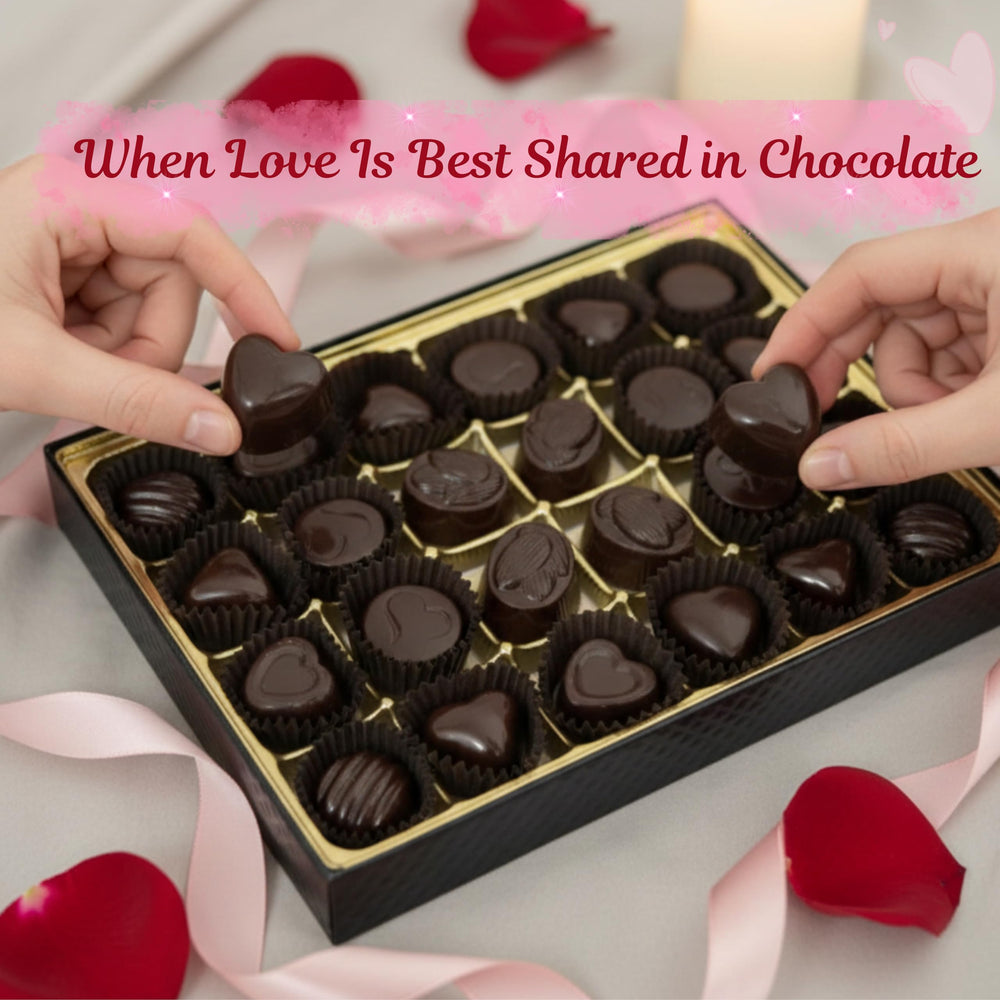 Tom's Chocolates peppermint filled bonbon refreshing contrast