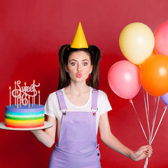 Tondiamo Sweet 16 cake decor set perfect for cupcakes and cakes
