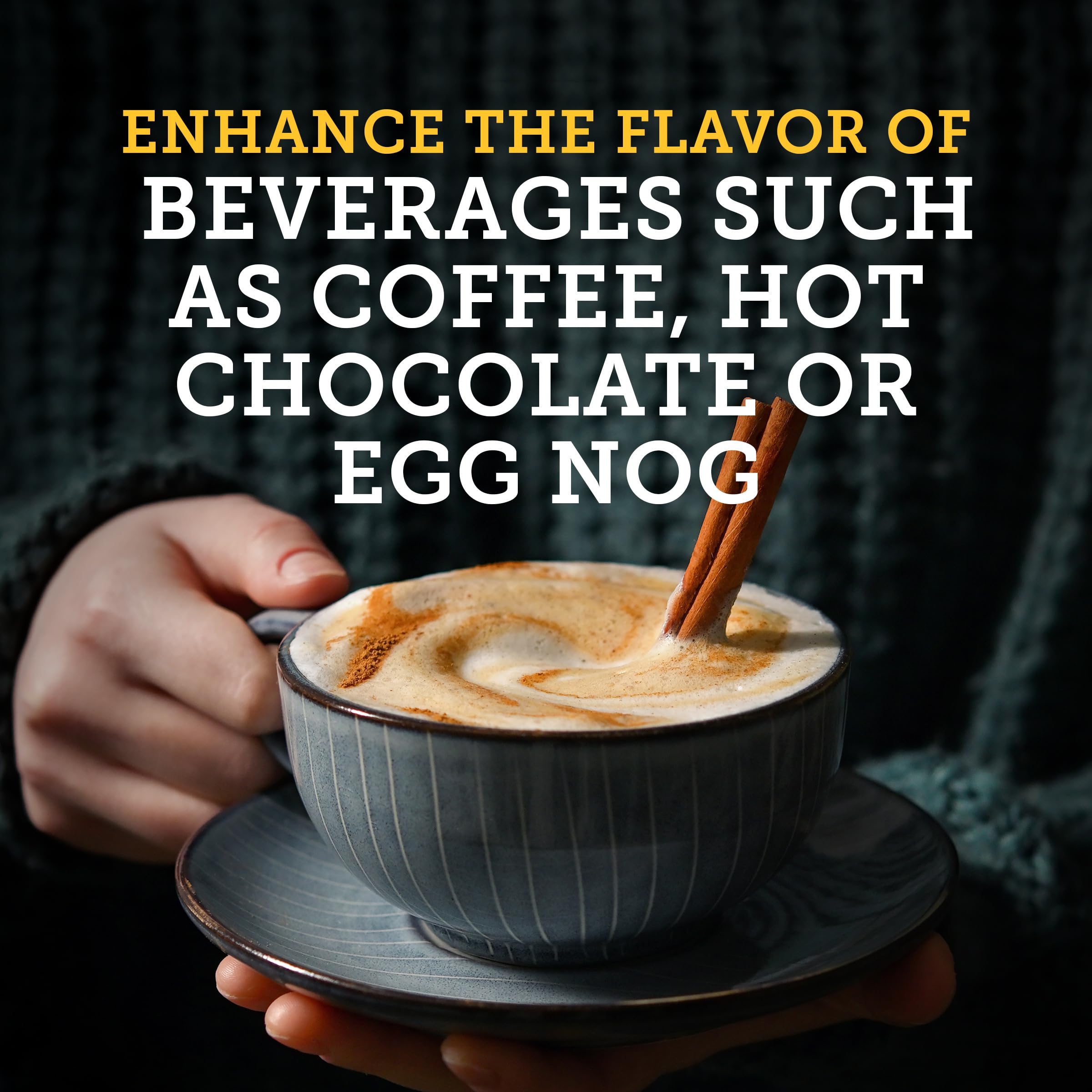 Tone's Cinnamon Sticks infuse teas and infusions with natural oils.