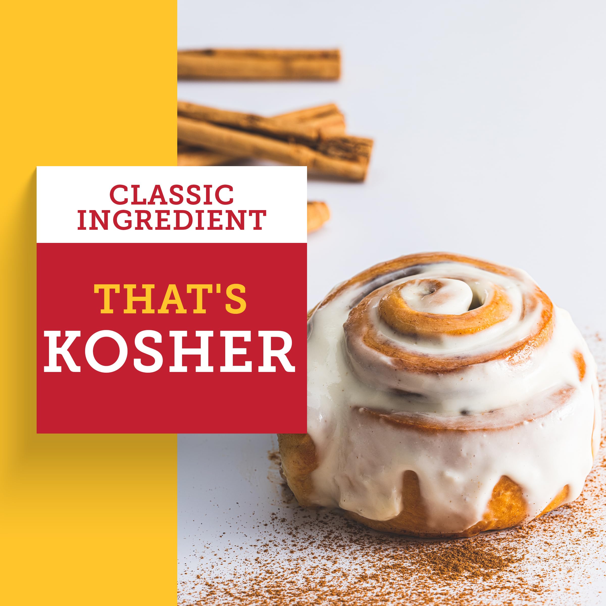 Tone's Cinnamon Sticks sit in a spice rack, ready to spark flavor.