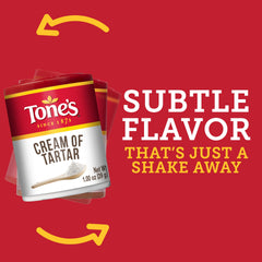 Tone's Cream of Tartar in angel-food cake batter for light texture