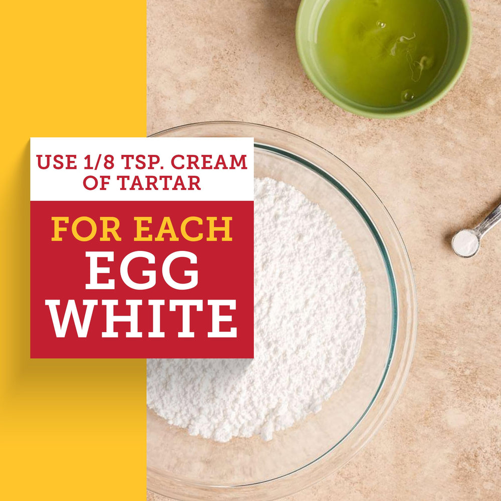 Tone's Cream of Tartar whipped cream holds shape for toppings