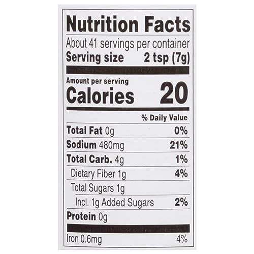 Tone's Taco Seasoning Blend packaging display, convenient 10 oz bottle.