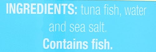 Tonnino tuna in spring water serving plate, elegant pantry staple.