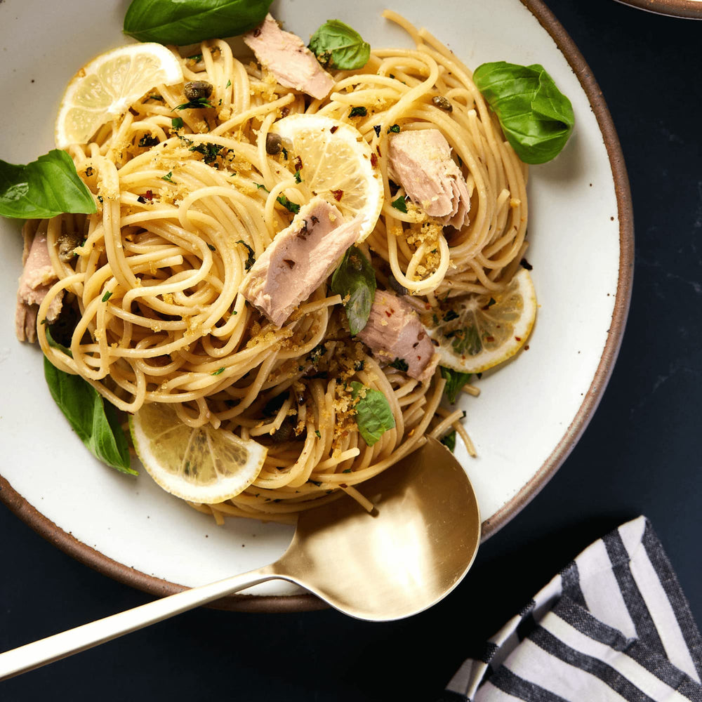 Tonnino Yellowfin Tuna pantry pack offering shelf-stable protein.