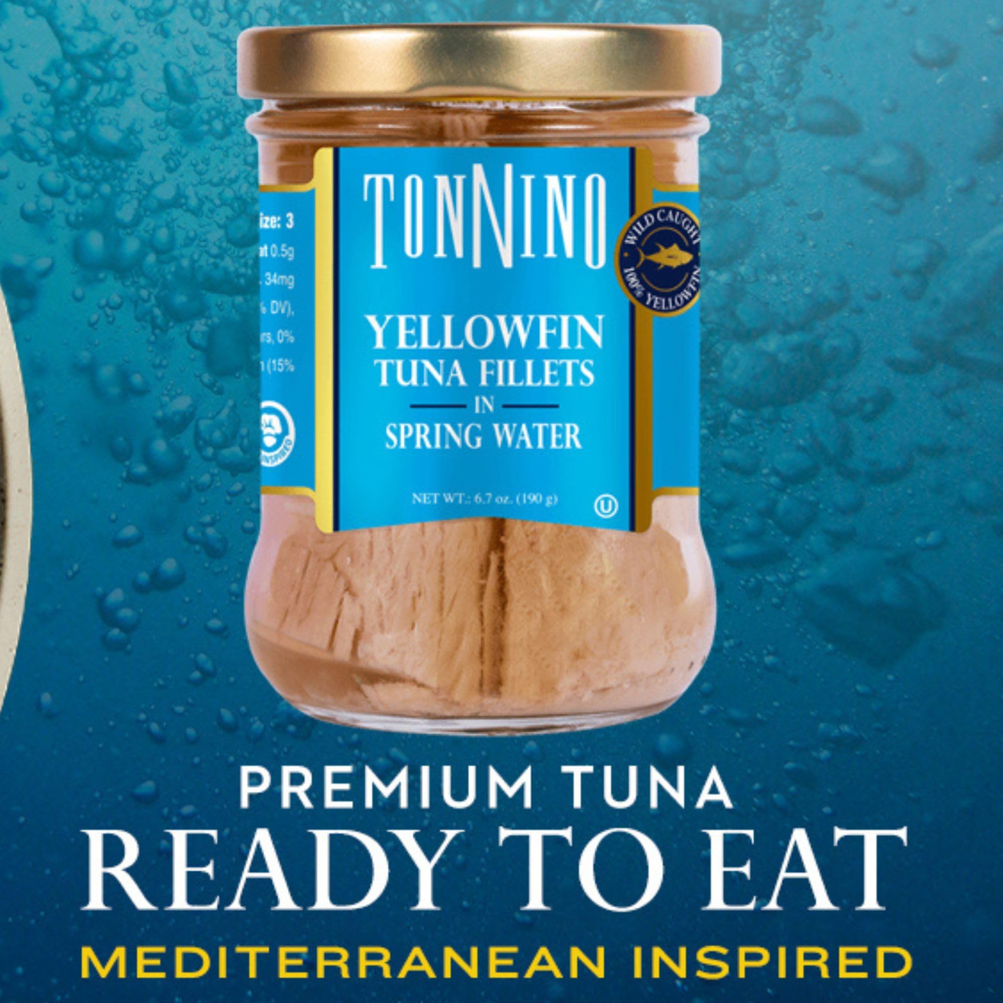 Tonnino Yellowfin Tuna wrap idea for easy lunch.