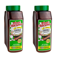 Tony Chachere's Creole Seasoning 32oz two-pack bottle front for quick flavor boosts