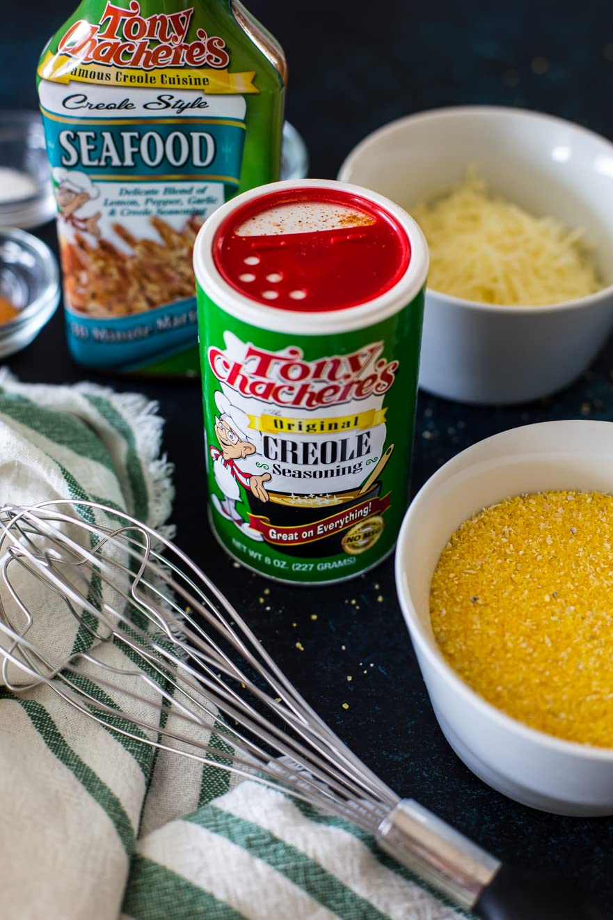 Eggs or omelets enhanced by Tony Chachere's Creole Seasoning Original.