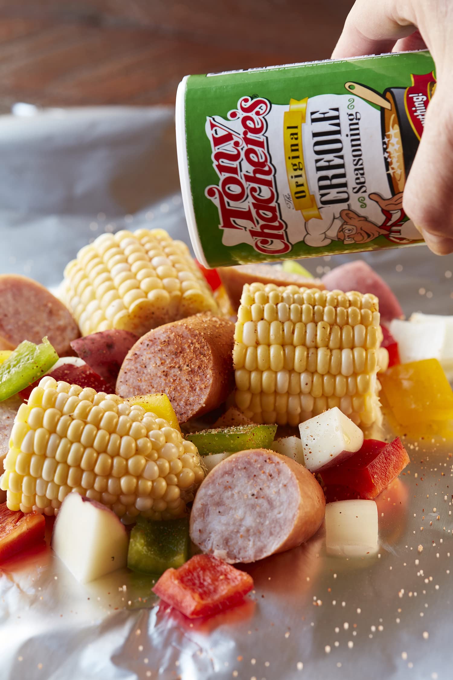 Tony Chachere's Bold Creole 7 oz bottle ready to elevate meals