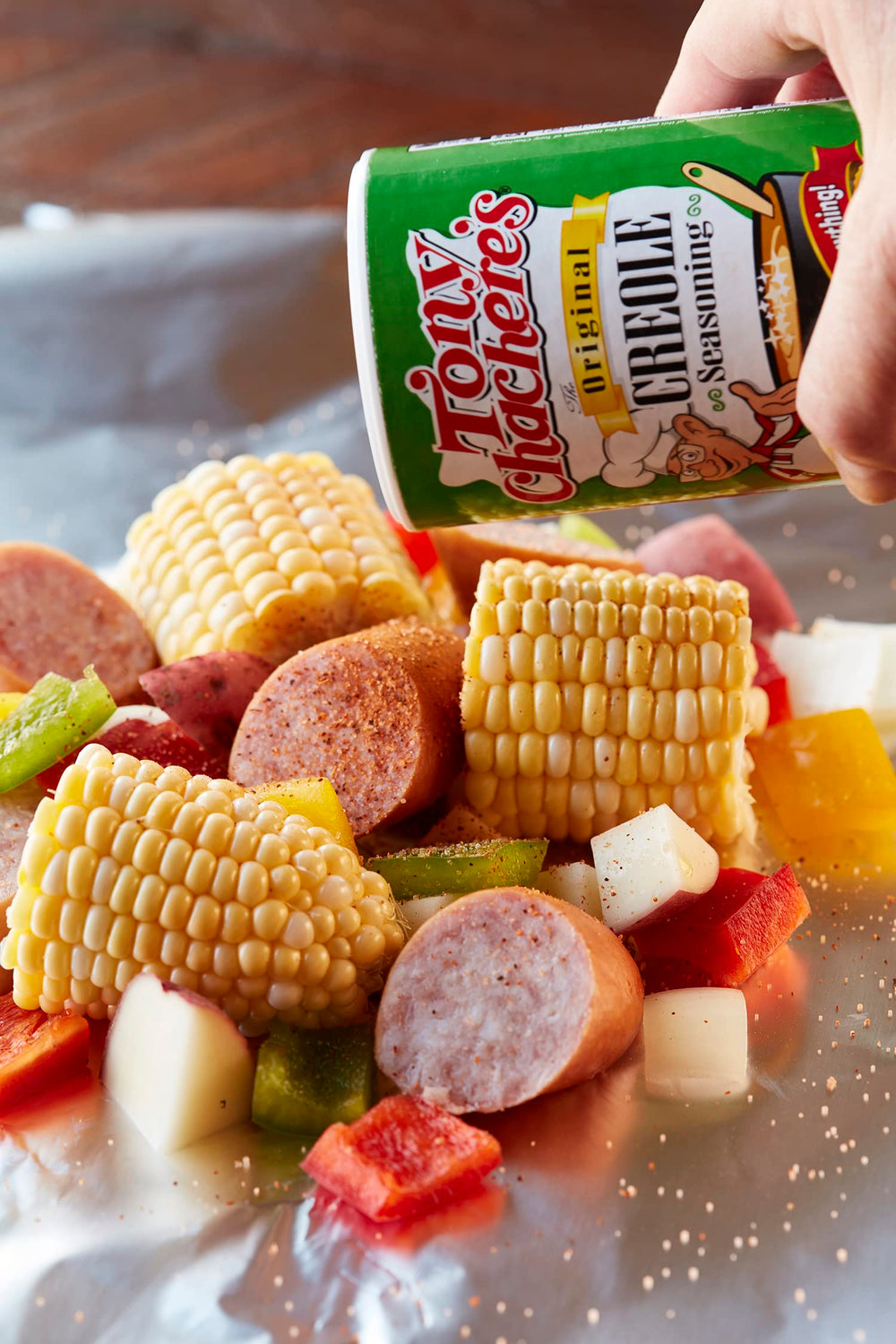 Tony Chachere's Bold Creole 7 oz bottle ready to elevate meals