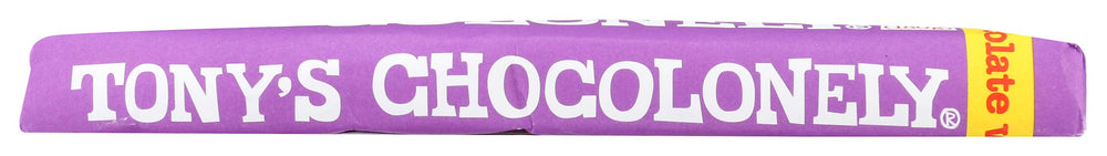 Tony's Chocolonely Milk Chocolate Chip Cookie Bar on desk, perfect snack during work.
