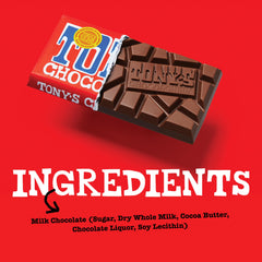 Tonys Chocolonely milk chocolate close-up, velvety texture and creamy sweetness.