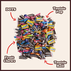 Tootsie Fruit Chews deliver fruity flavor in chewy bites for on-the-go snacking