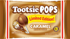 Tootsie Pops caramel center bag, ideal for sharing at events.